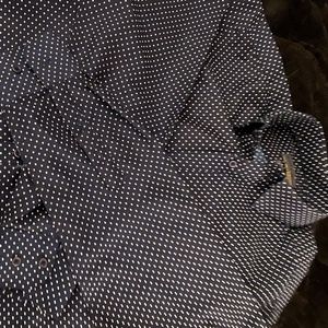 Mens Button Down Blue White Size S size S Fitted Never Worn